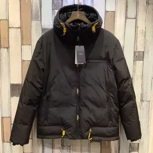 Replica Fendi Down Feather Coat Long Sleeved For Men #1364997 $170.00 USD for Wholesale