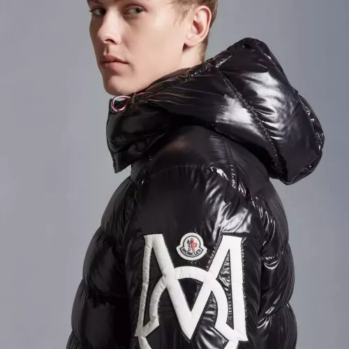 Replica Moncler Down Feather Coat Long Sleeved For Men #1365002 $130.00 USD for Wholesale