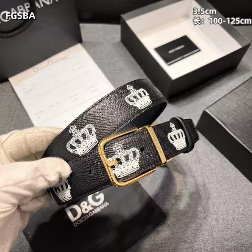 Replica Dolce & Gabbana D&G AAA Quality Belts For Men #1365324 $82.00 USD for Wholesale