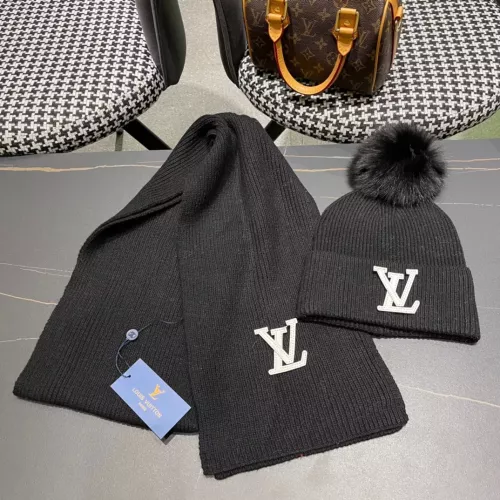 Replica Louis Vuitton LV Hat and Scarf Set #1365691 $64.00 USD for Wholesale