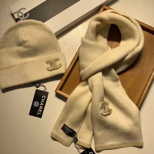 Replica Chanel Hat and Scarf Set #1365917 $52.00 USD for Wholesale