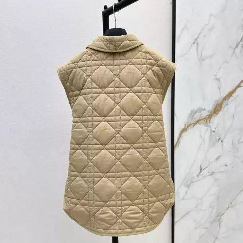 Replica Christian Dior Down Feather Coat Sleeveless For Women #1366319 $128.00 USD for Wholesale