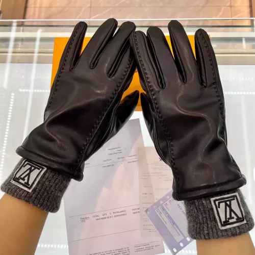Replica Louis Vuitton LV Gloves For Men #1366433 $48.00 USD for Wholesale