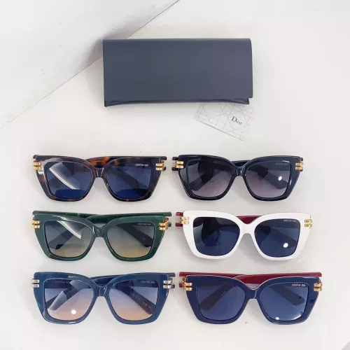 Replica Christian Dior AAA Quality Sunglasses #1366694 $60.00 USD for Wholesale