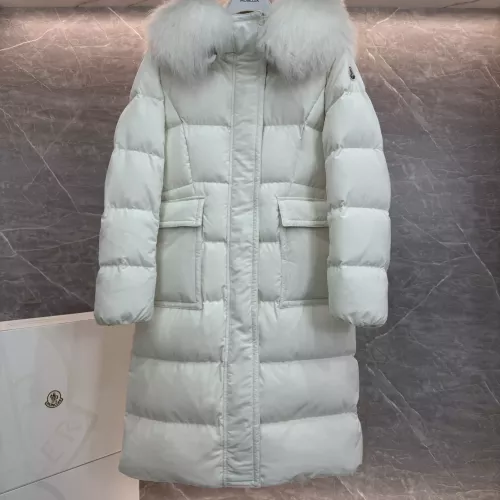 Moncler Down Feather Coat Long Sleeved For Women #1366777 $247.93 USD, Wholesale Replica Moncler Down Feather Coat