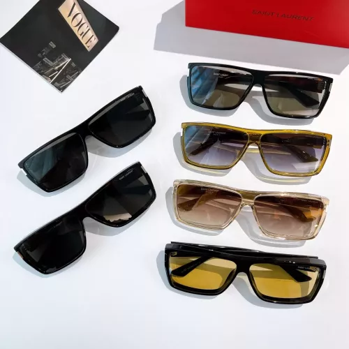 Replica Yves Saint Laurent YSL AAA Quality Sunglasses #1366793 $64.00 USD for Wholesale