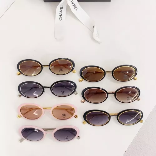 Replica Chanel AAA Quality Sunglasses #1367199 $60.00 USD for Wholesale