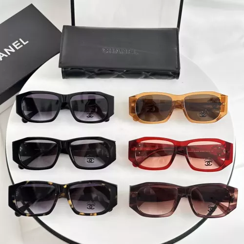 Replica Chanel AAA Quality Sunglasses #1367493 $60.00 USD for Wholesale
