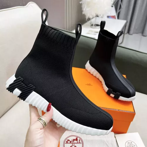 Replica Hermes Boots For Women #1367605 $102.00 USD for Wholesale