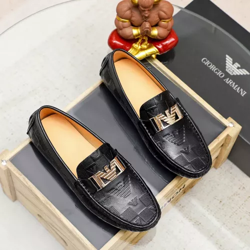 Armani Leather Shoes For Men #1367851