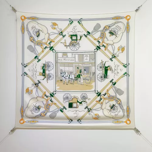 Hermes Silk Squares #1367891 $64.00 USD, Wholesale Replica Hermes Scarf