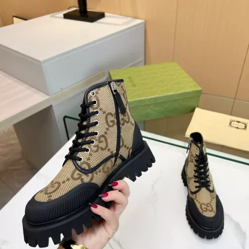 Replica Gucci Boots For Women #1367944 $98.00 USD for Wholesale