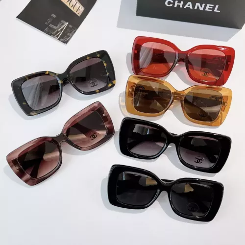 Replica Chanel AAA Quality Sunglasses #1368107 $60.00 USD for Wholesale