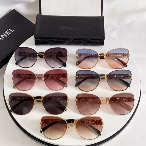 Replica Chanel AAA Quality Sunglasses #1368120 $60.00 USD for Wholesale
