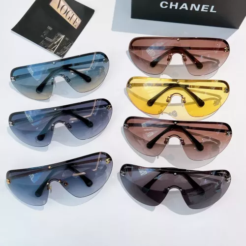 Replica Chanel AAA Quality Sunglasses #1368149 $64.00 USD for Wholesale