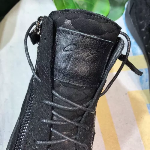 Replica Giuseppe Zanotti High Tops Shoes For Women #1368347 $102.00 USD for Wholesale