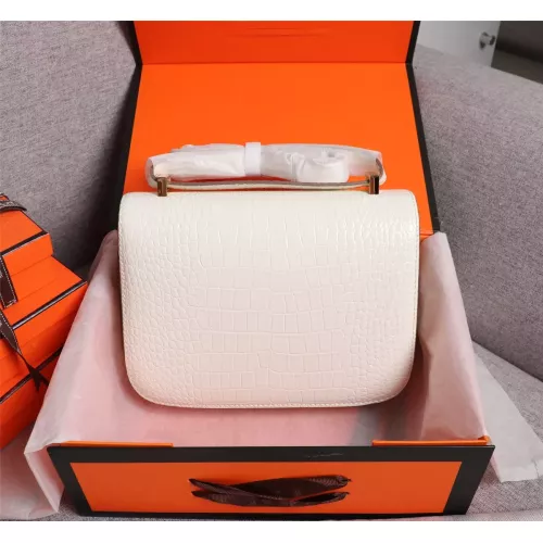 Replica Hermes AAA Quality Messenger Bags For Women #1368556 $98.00 USD for Wholesale