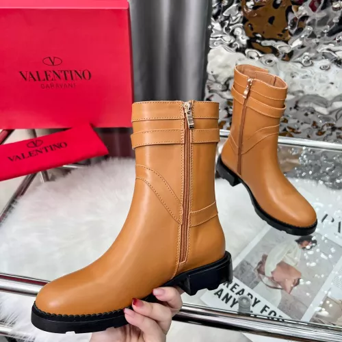 Replica Valentino Boots For Women #1368599 $115.00 USD for Wholesale