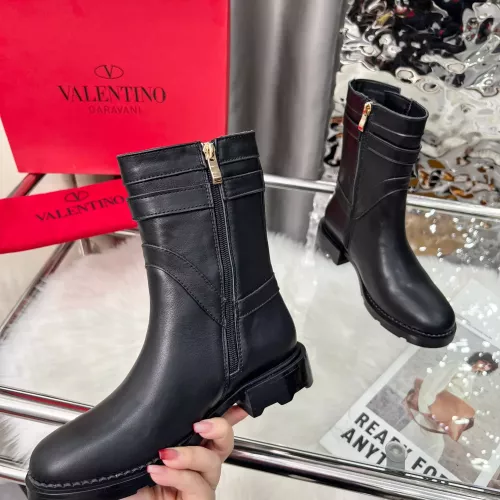 Replica Valentino Boots For Women #1368601 $115.00 USD for Wholesale