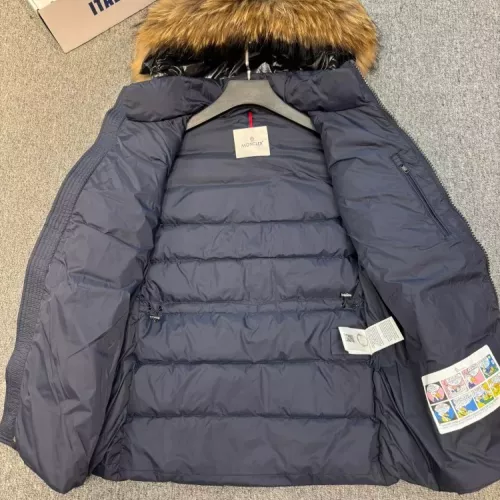 Replica Moncler Down Feather Coat Long Sleeved For Men #1370097 $222.00 USD for Wholesale