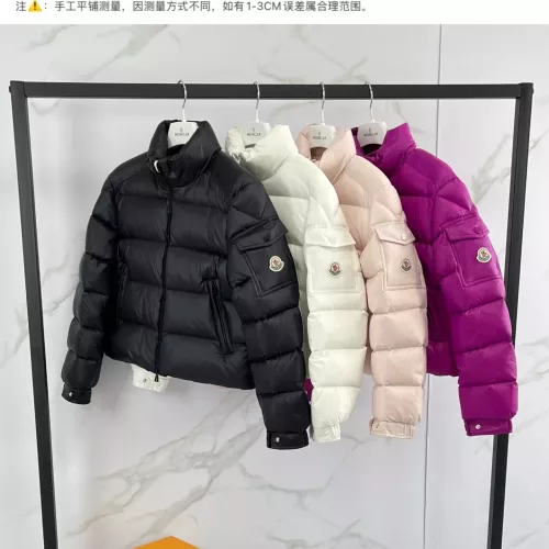 Replica Moncler Down Feather Coat Long Sleeved For Women #1371075 $160.00 USD for Wholesale