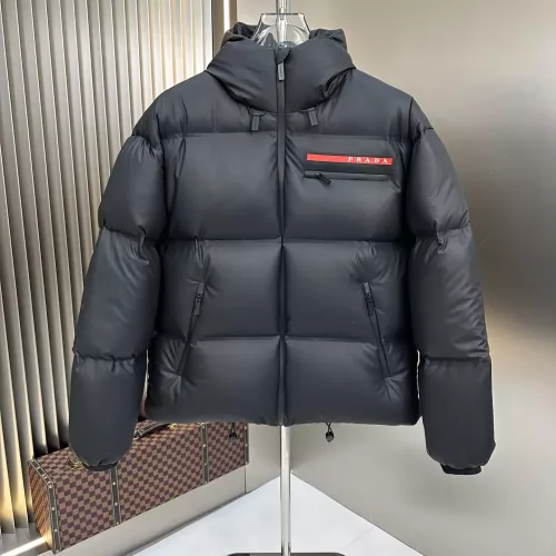 Prada Down Feather Coat Long Sleeved For Men #1371119 $225.00 USD, Wholesale Replica Prada Down Feather Coat