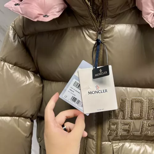 Replica Moncler Down Feather Coat Long Sleeved For Women #1371165 $160.00 USD for Wholesale