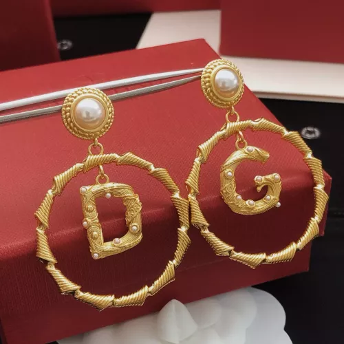 Replica Dolce & Gabbana D&G Earrings For Women #1371459 $34.00 USD for Wholesale