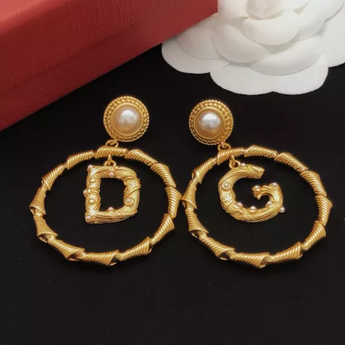 Replica Dolce & Gabbana D&G Earrings For Women #1371459 $34.00 USD for Wholesale