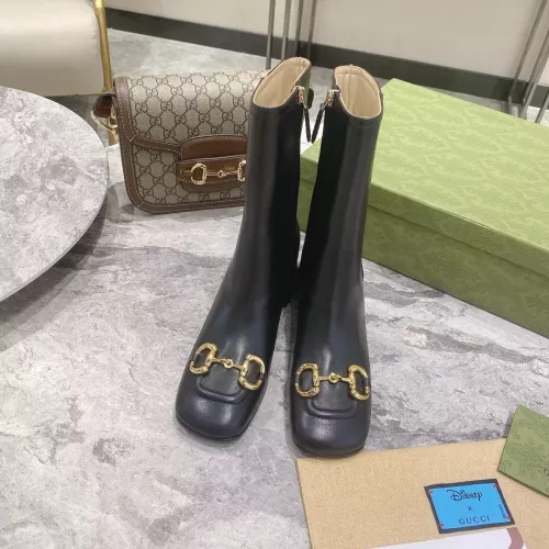 Replica Gucci Boots For Women #1371864 $102.00 USD for Wholesale