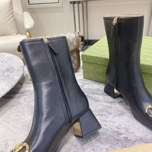 Replica Gucci Boots For Women #1371864 $102.00 USD for Wholesale