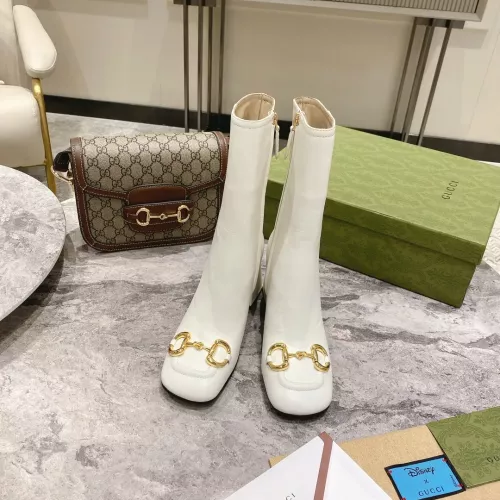 Replica Gucci Boots For Women #1371869 $102.00 USD for Wholesale