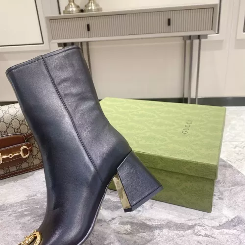 Replica Gucci Boots For Women #1371870 $102.00 USD for Wholesale