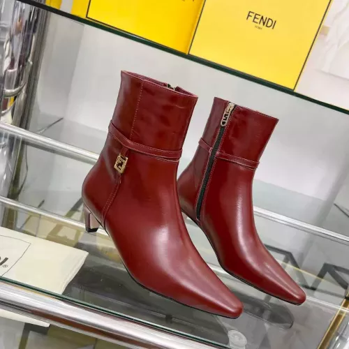 Fendi Fashion Boots For Women #1371875 $115.00 USD, Wholesale Replica Fendi Fashion Boots