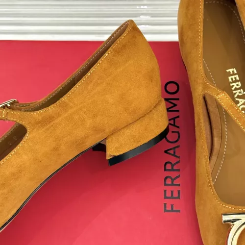 Replica Salvatore Ferragamo High-Heeled Shoes For Women #1371963 $112.00 USD for Wholesale