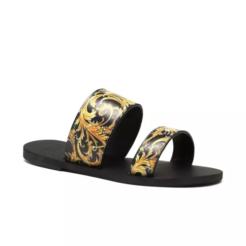 Replica Versace Slippers For Women #1371991 $72.00 USD for Wholesale
