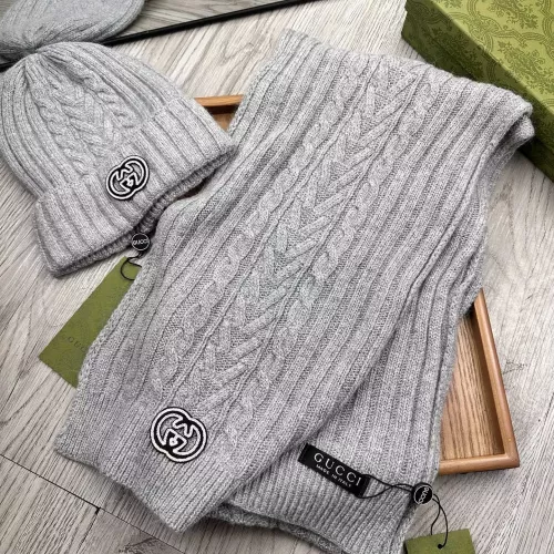 Replica Gucci Hat and Scarf Set #1372192 $52.00 USD for Wholesale