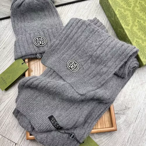 Replica Gucci Hat and Scarf Set #1372193 $52.00 USD for Wholesale