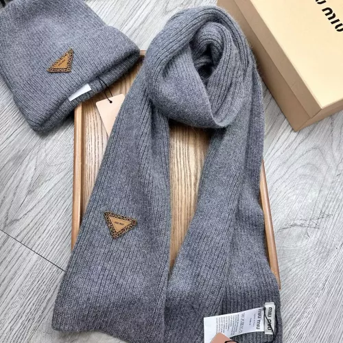 Replica MIU MIU Hat and Scarf Set #1372203 $52.00 USD for Wholesale