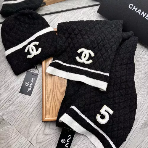 Replica Chanel Hat and Scarf Set #1372249 $52.00 USD for Wholesale