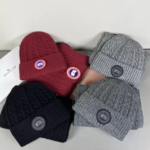 Replica Canada Goose Hat and Scarf Set #1372577 $42.00 USD for Wholesale