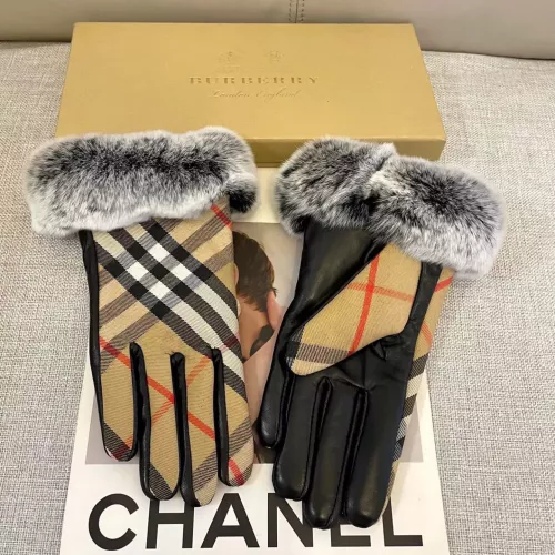 Replica Burberry Gloves #1372608 $48.00 USD for Wholesale