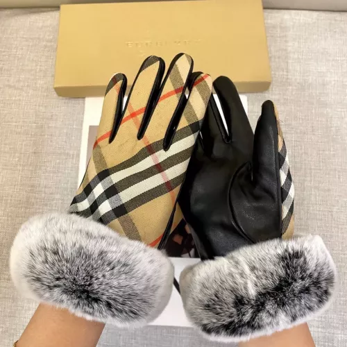 Replica Burberry Gloves #1372608 $48.00 USD for Wholesale