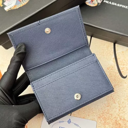 Replica Prada Wallets In Navy For Men #1372655 $34.00 USD for Wholesale