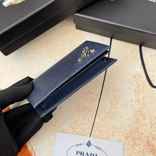 Replica Prada Wallets In Navy For Men #1372657 $34.00 USD for Wholesale