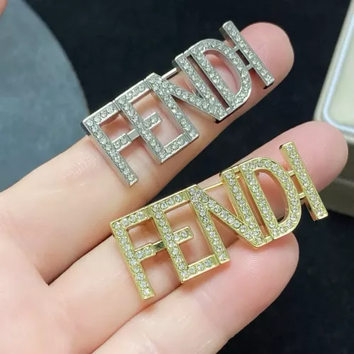 Replica Fendi Brooches For Women #1373115 $25.00 USD for Wholesale