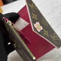 $32.00 USD Louis Vuitton LV Wallets In Rose Red #1364195