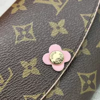 $34.00 USD Louis Vuitton LV Wallets In Rose Red #1364201