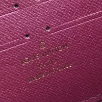 $34.00 USD Louis Vuitton LV Wallets In Rose Red #1364206