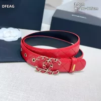 $68.00 USD Chanel AAA Quality Belts For Women #1365184